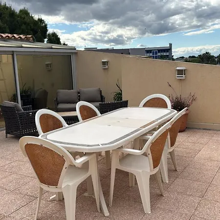아파트 Le Ronie Rooftop Vue Clim Parking *